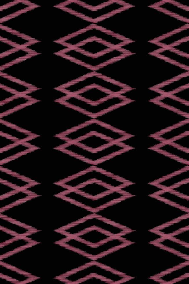 tradicional étnico ikat motivo tela antecedentes modelo geométrico .africano ikat bordado étnico oriental modelo negro antecedentes fondo de pantalla. resumen, ilustración.textura, marco, decoración. vector