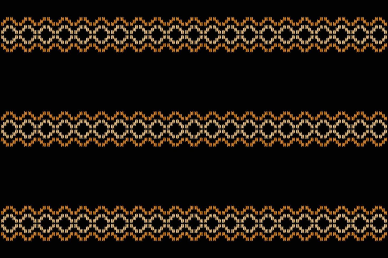 Traditional Ethnic ikat motif fabric background pattern geometric .African Ikat embroidery Ethnic oriental pattern black background wallpaper. Abstract,,illustration.Texture,frame,decoration. vector