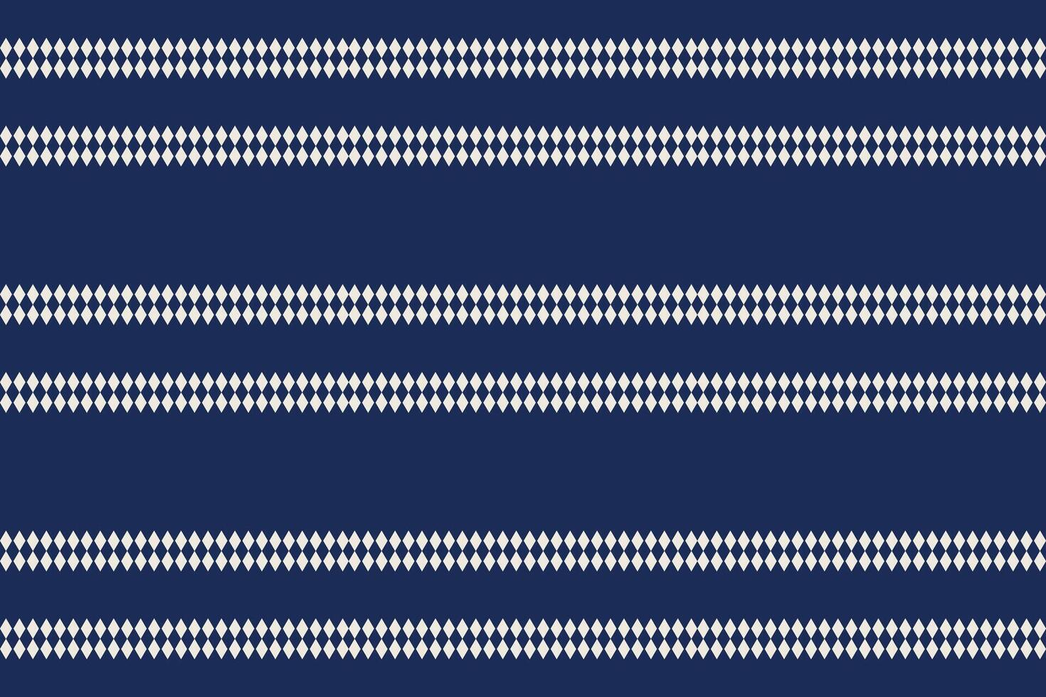 Traditional Ethnic ikat motif fabric pattern geometric style.African Ikat embroidery Ethnic oriental pattern blue background wallpaper. Abstract,,illustration.Texture,frame,decoration. vector
