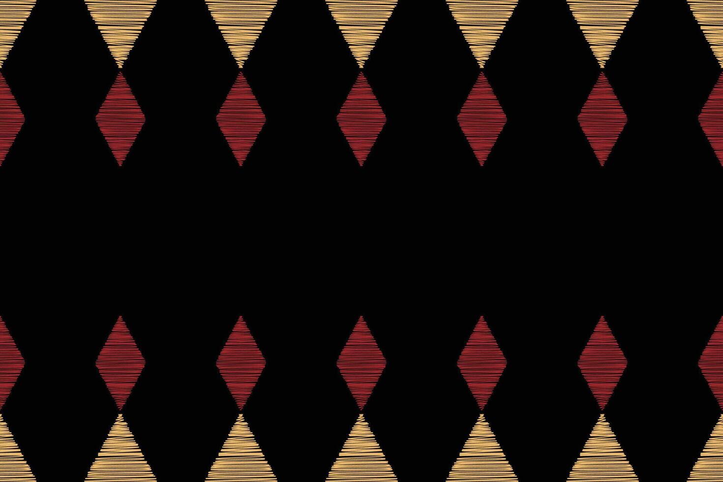 tradicional étnico ikat motivo tela antecedentes modelo geométrico .africano ikat bordado étnico oriental modelo negro antecedentes fondo de pantalla. resumen, ilustración.textura, marco, decoración. vector