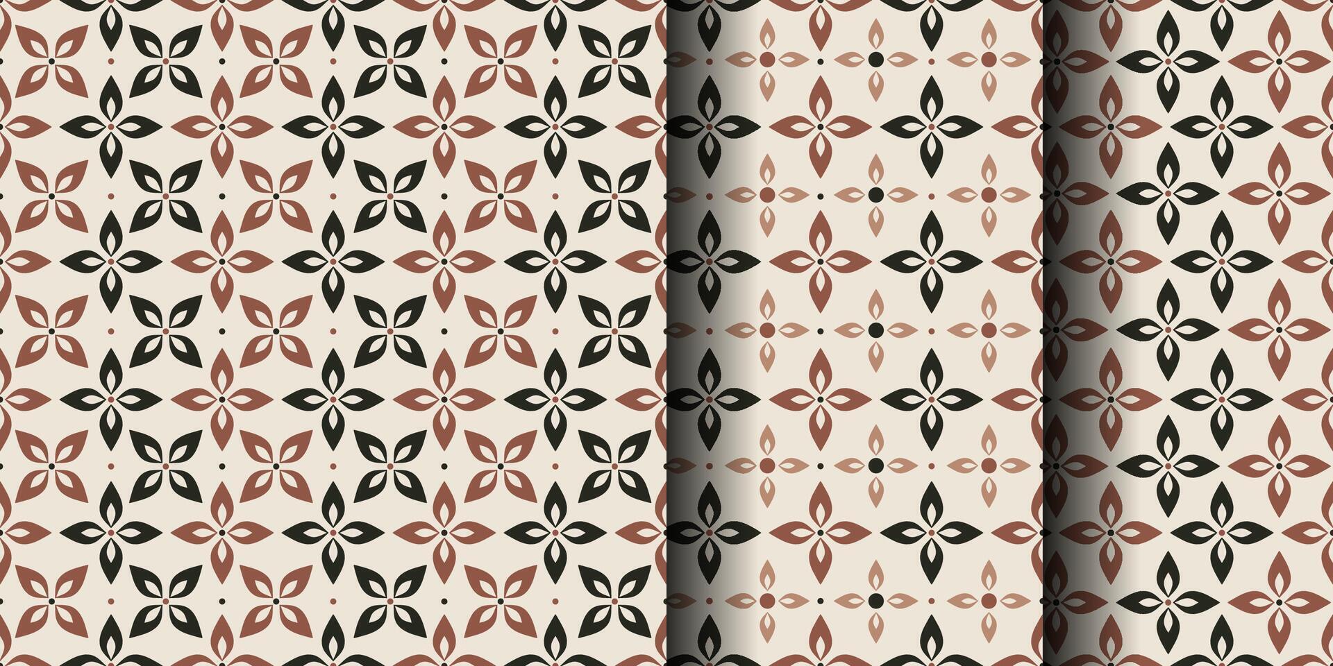 Pattern with floral geometric elements. Modern beige background for wallpaper, fabric swatch, textile, linen, curtains, silk scarfs vector