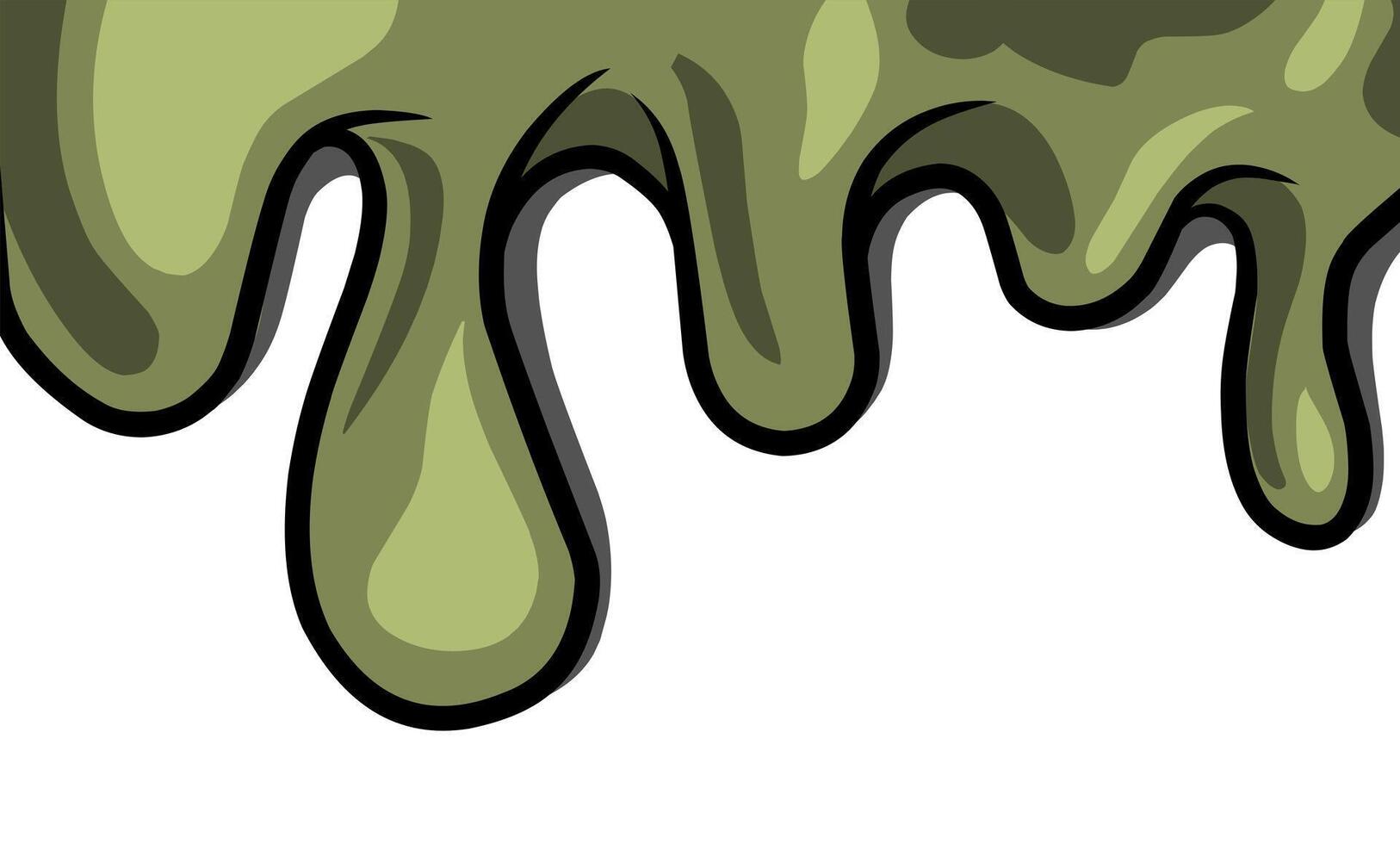 melted green cream matcha background vector