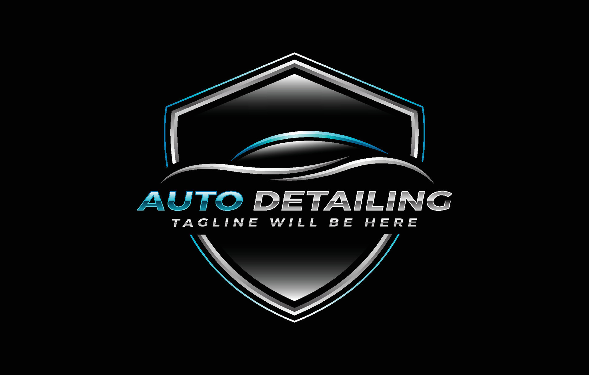 Car logo, auto detailing logo, automotive logo, car detailing logo, car