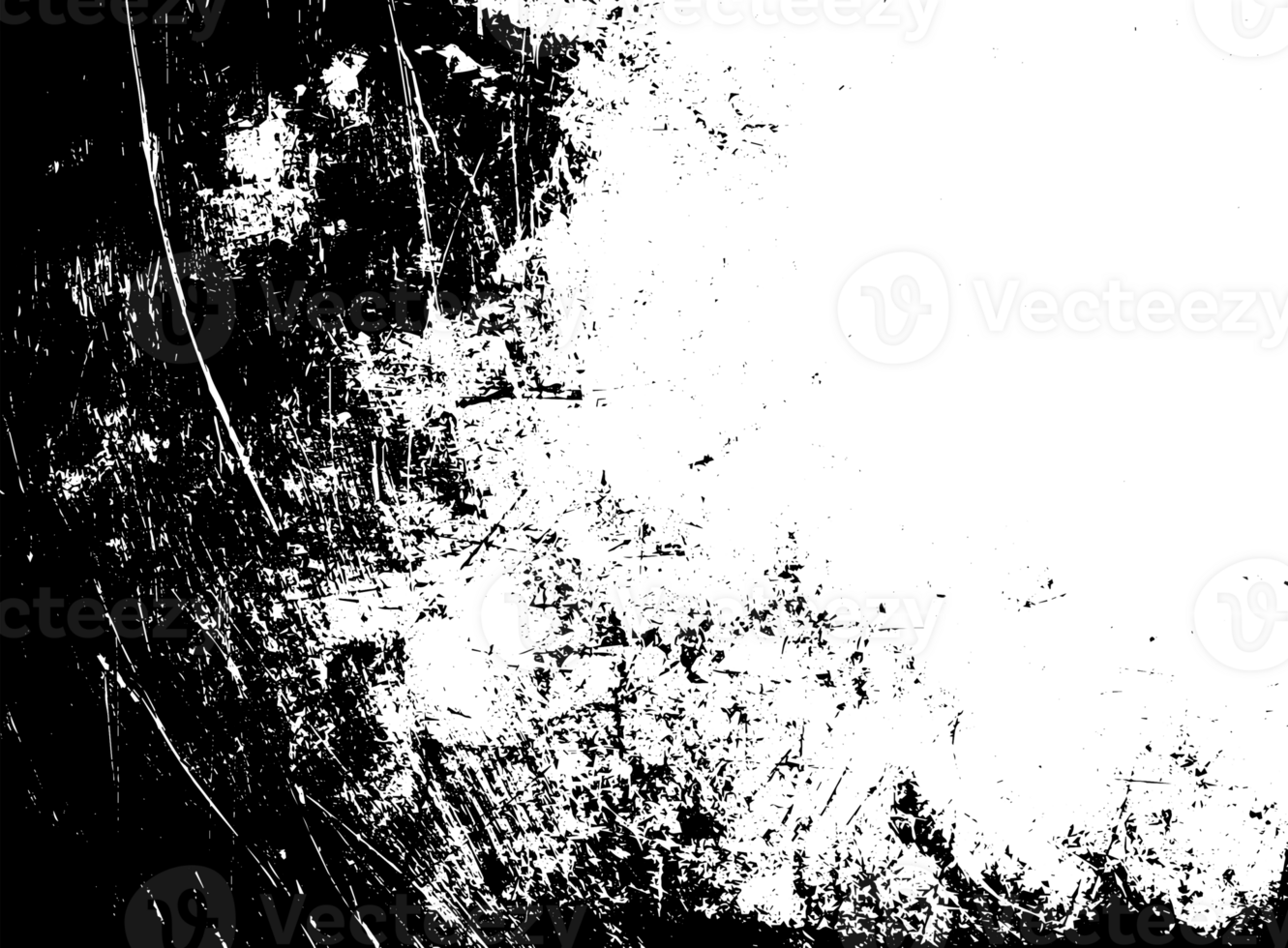 Rustic grunge texture with grain and stains. Abstract noise background. Graphic illustration with transparent background. png