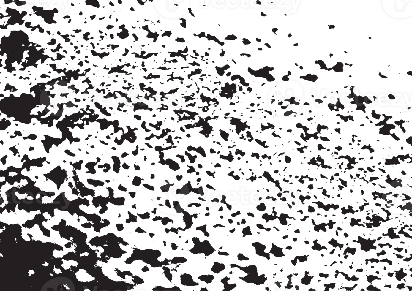 Rustic grunge texture with grain and stains. Abstract noise background. Graphic illustration with transparent background. png