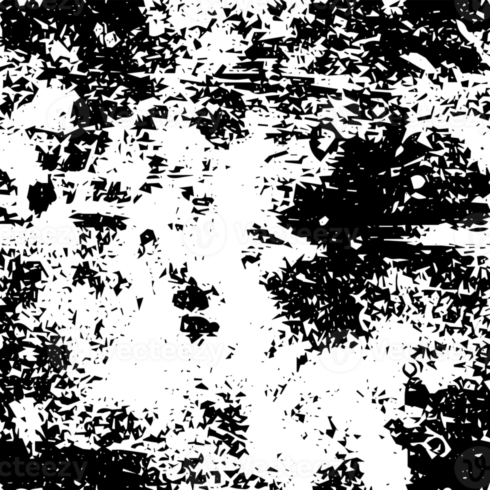 Rustic grunge texture with grain and stains. Abstract noise background. Graphic illustration with transparent background. png