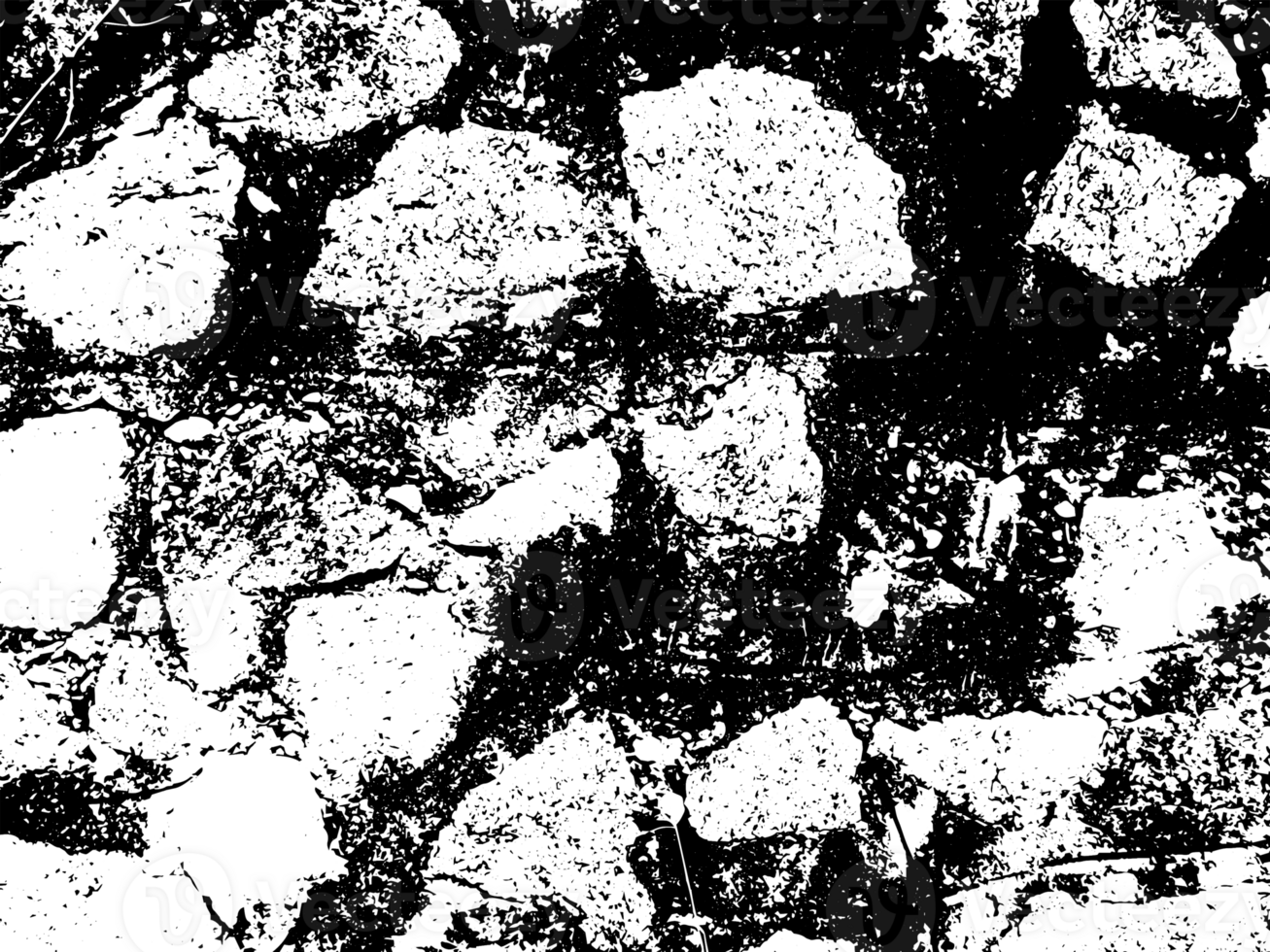 Rustic grunge texture with grain and stains. Abstract noise background. Graphic illustration with transparent background. png