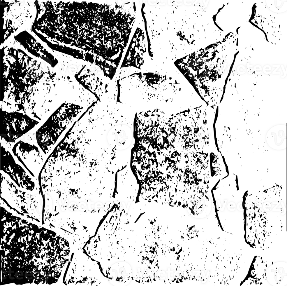Rustic grunge texture with grain and stains. Abstract noise background. Graphic illustration with transparent background. png