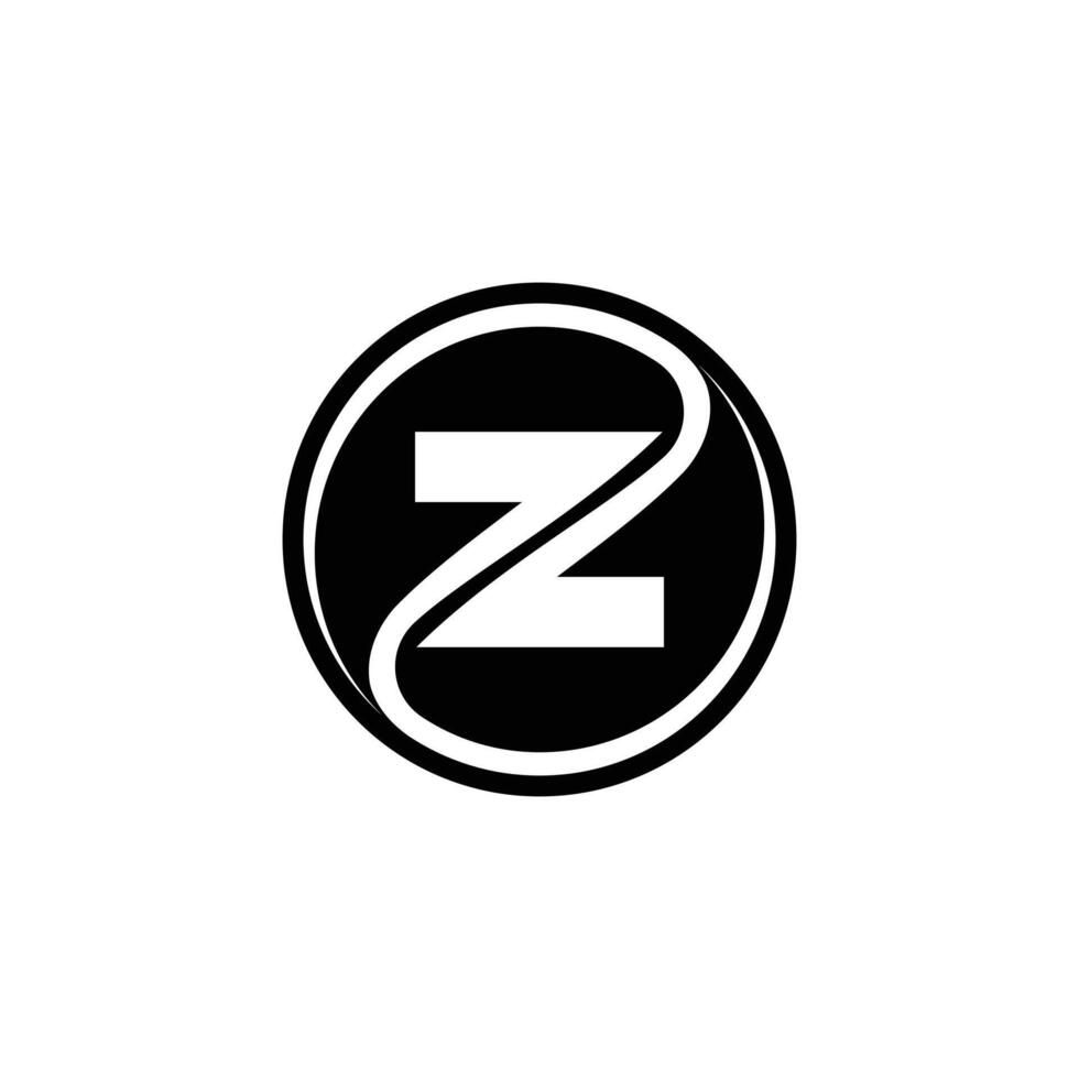ZO, OZ, Z AND O Abstract initial monogram letter alphabet logo design vector