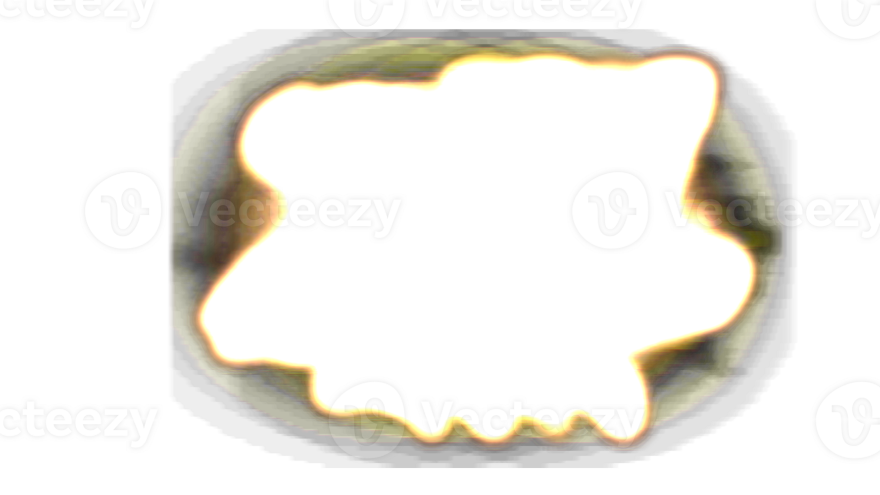 a white and yellow fire in the shape of a skull png
