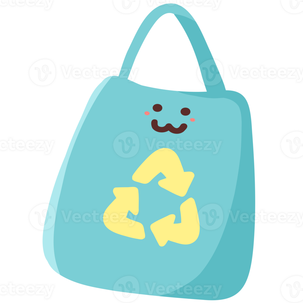 reciclar bolsas ilustração png