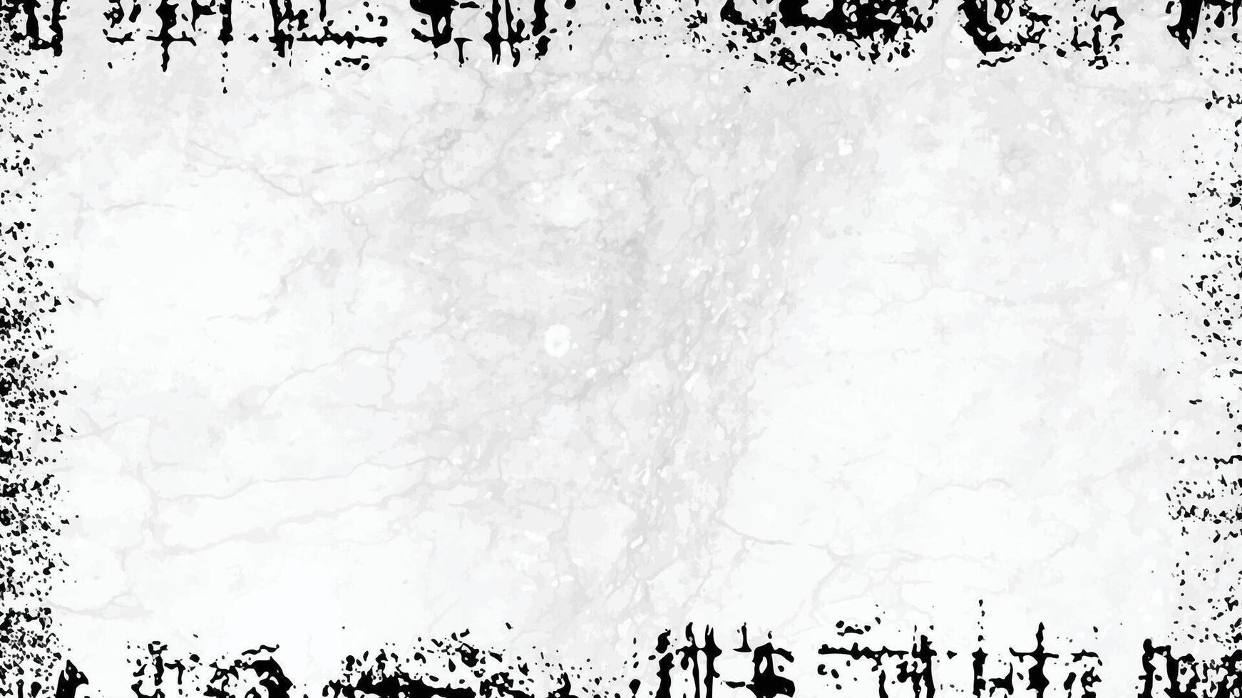 Scratched Grunge Urban Background Texture . Grunge frame. Dust Overlay Distress Grainy Grungy Effect. Distressed Backdrop Illustration. Isolated Black on White Background. vector