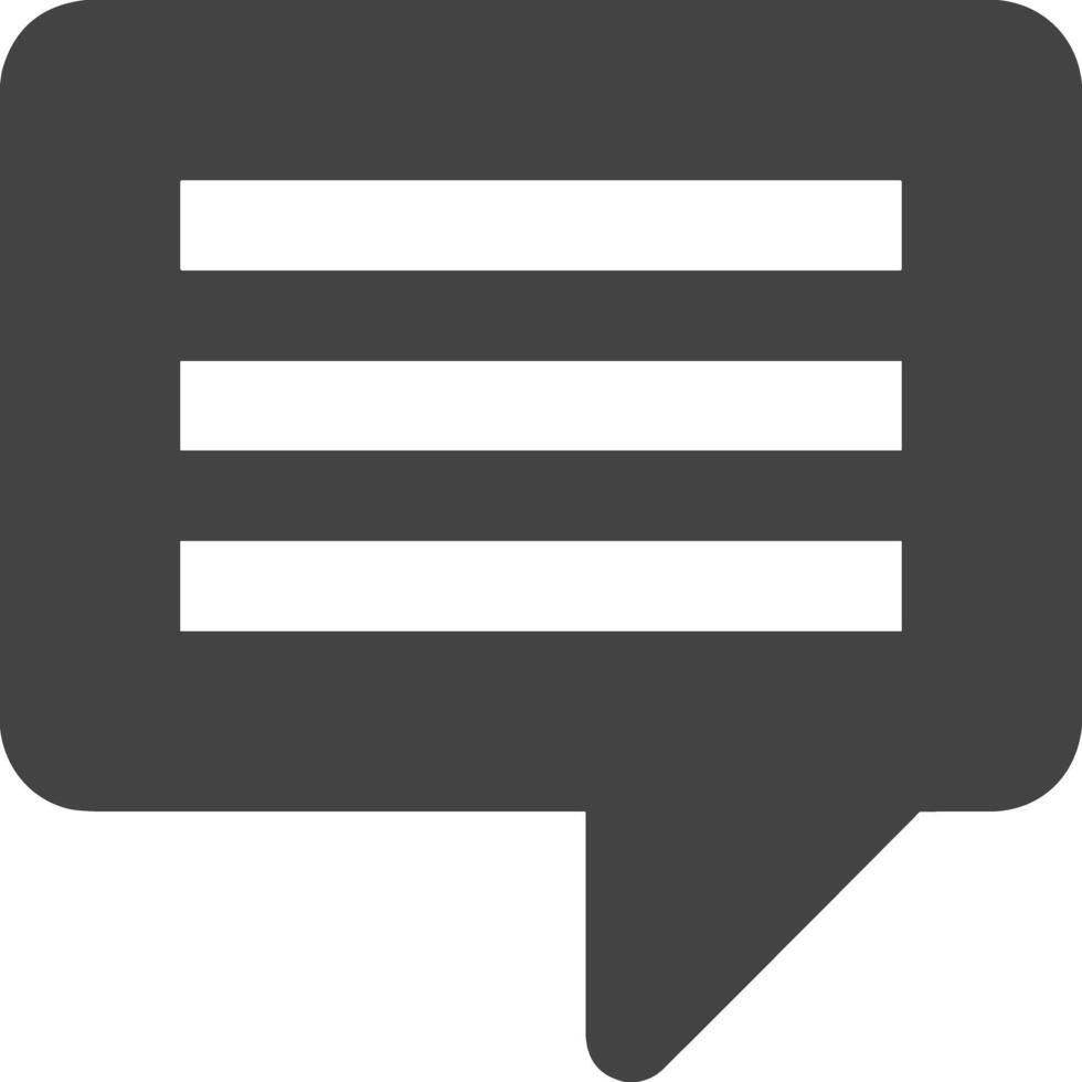 Comment icon image for element design of chat and communication symbol vector