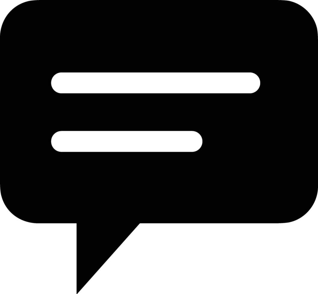 Comment icon symbol image for element design chat and communication vector