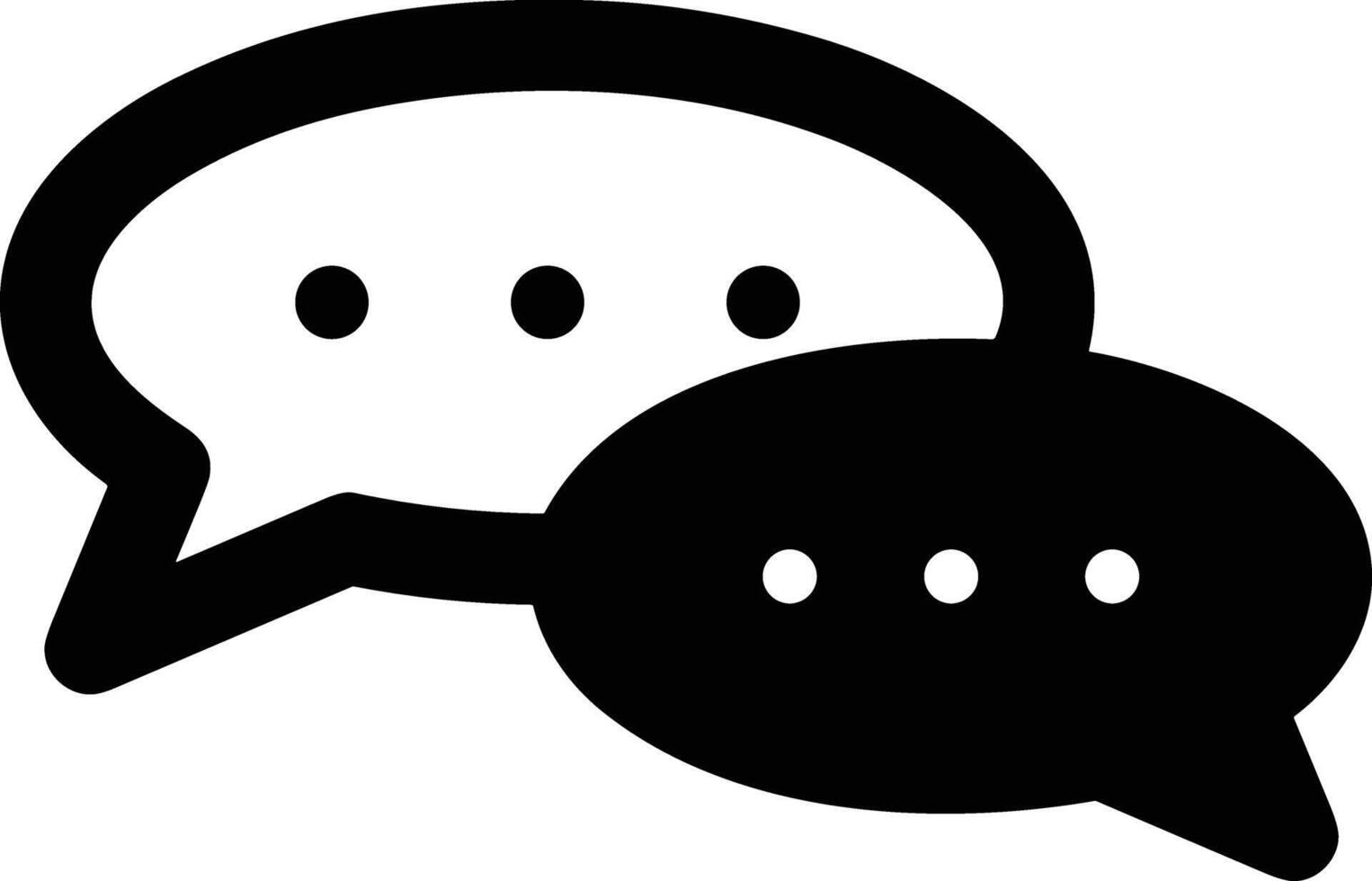Comment icon image for element design of chat and communication symbol vector