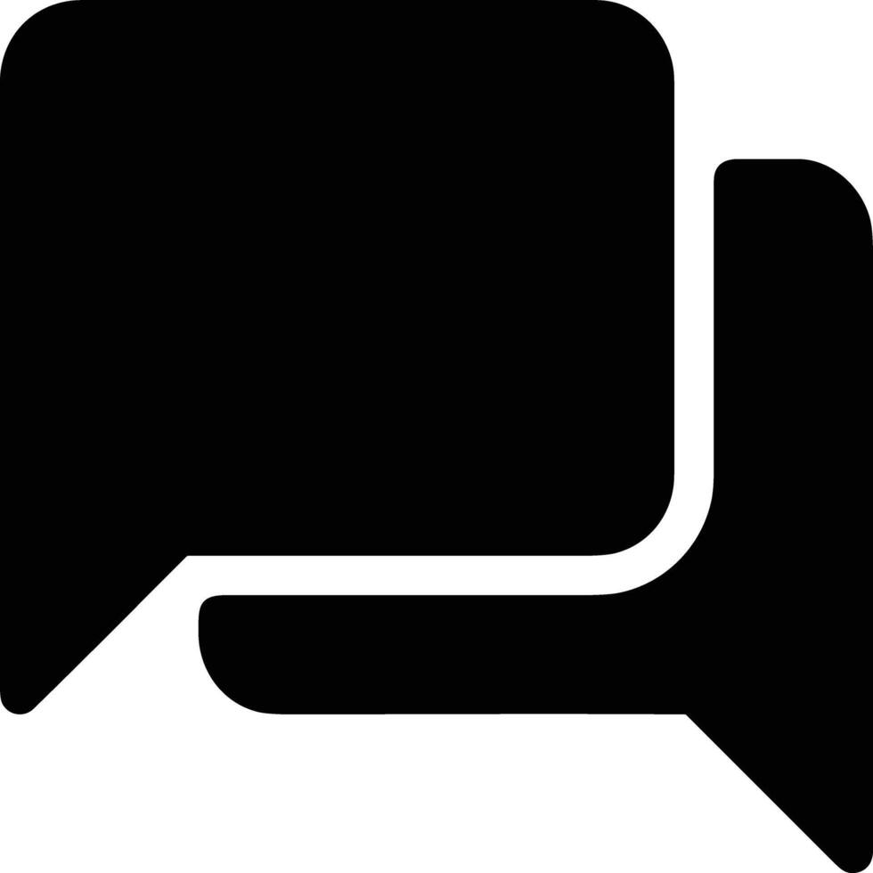 Comment icon symbol image for element design chat and communication vector