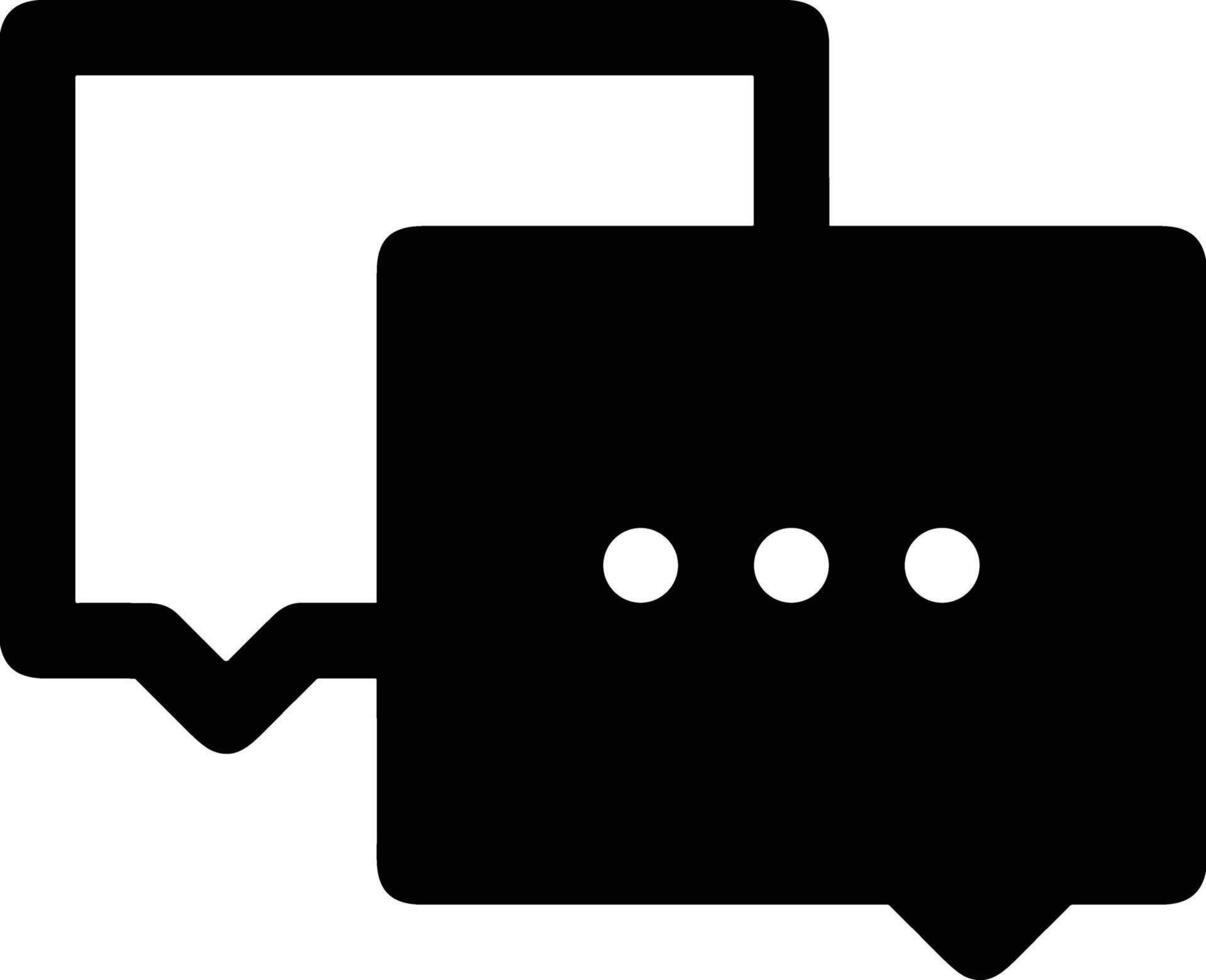 Comment icon image for element design of chat and communication symbol vector