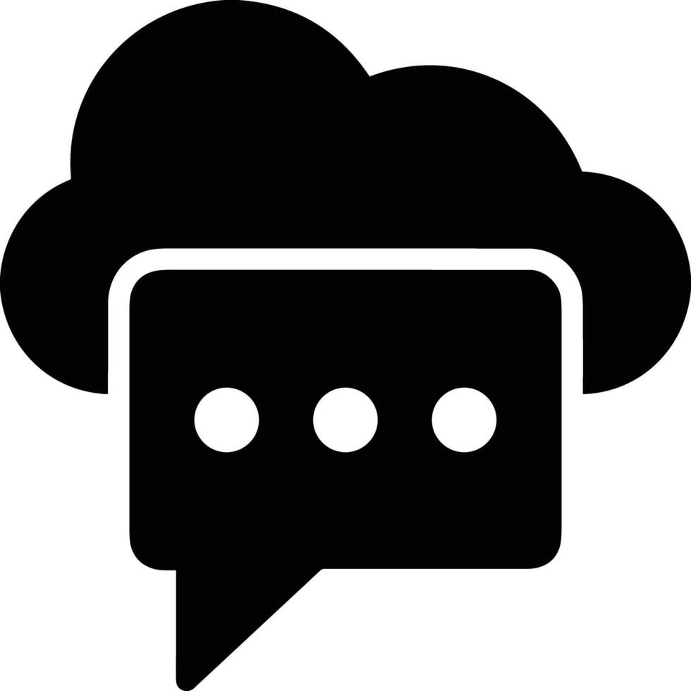 Comment icon symbol image for element design chat and communication vector