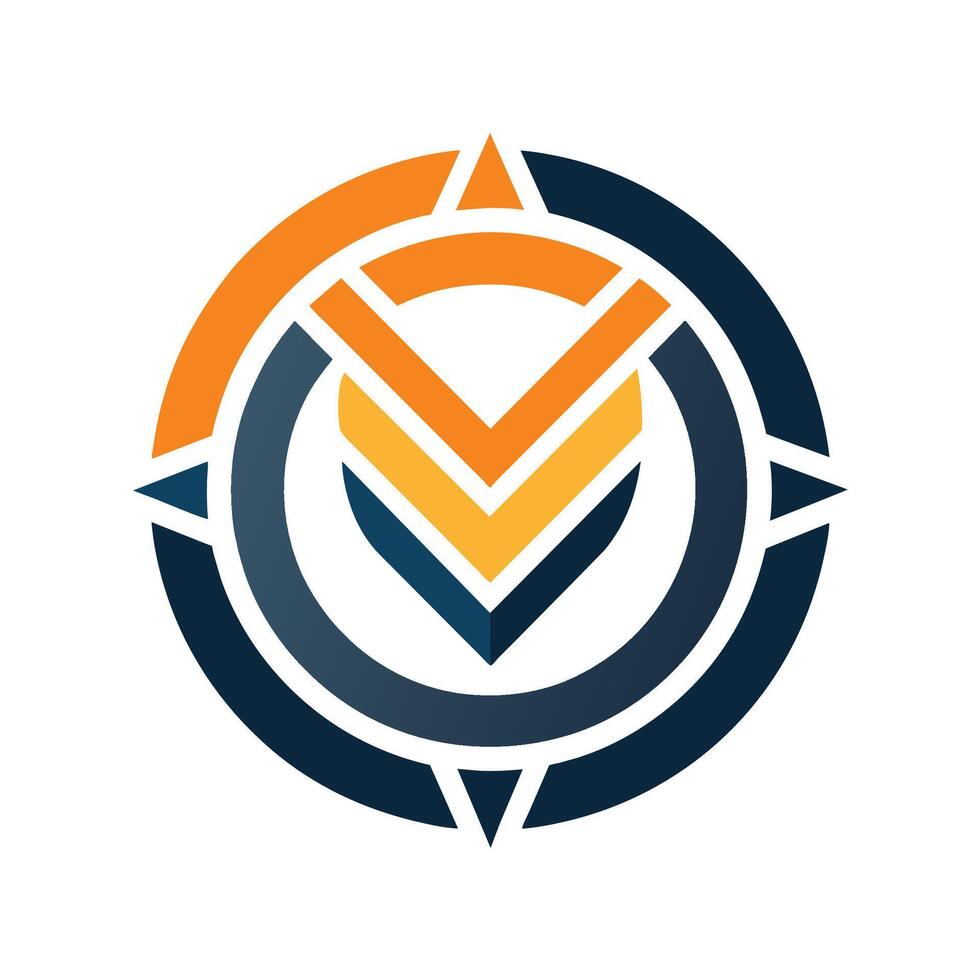 A minimalist logo symbolizing efficiency and professionalism in a modern design style, A minimalist logo that represents efficiency and organization vector