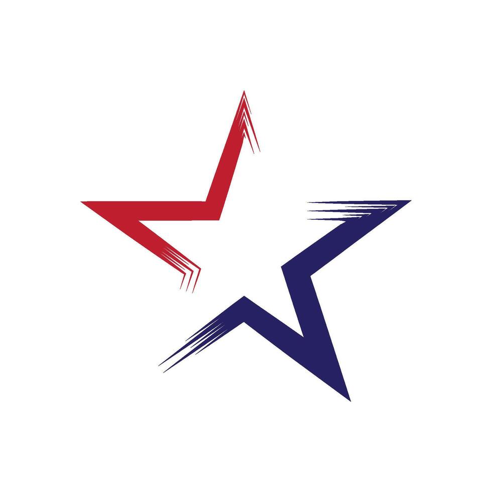 Star Logo Template icon illustration design vector