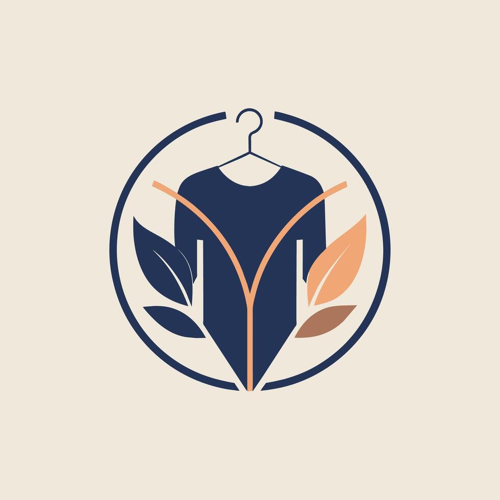 un sencillo y elegante logo diseño para un boutique ropa almacenar, presentando clásico tipografía y un sutil icono, diseño un minimalista logo para un innovador tecnología puesta en marcha vector