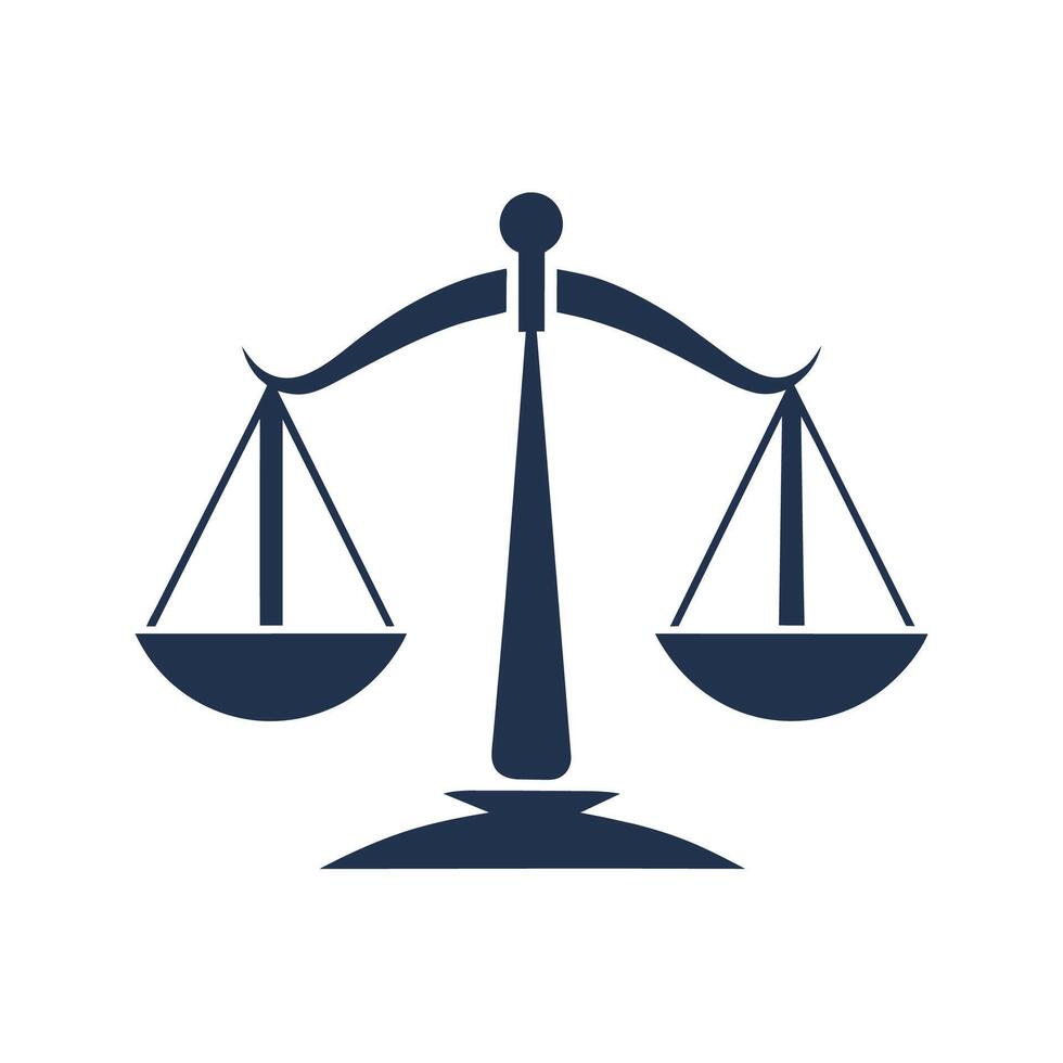 A scale with a balance scale placed on top, showcasing equilibrium and precision in measurement, Playing with scale and proportion to create visual interest vector