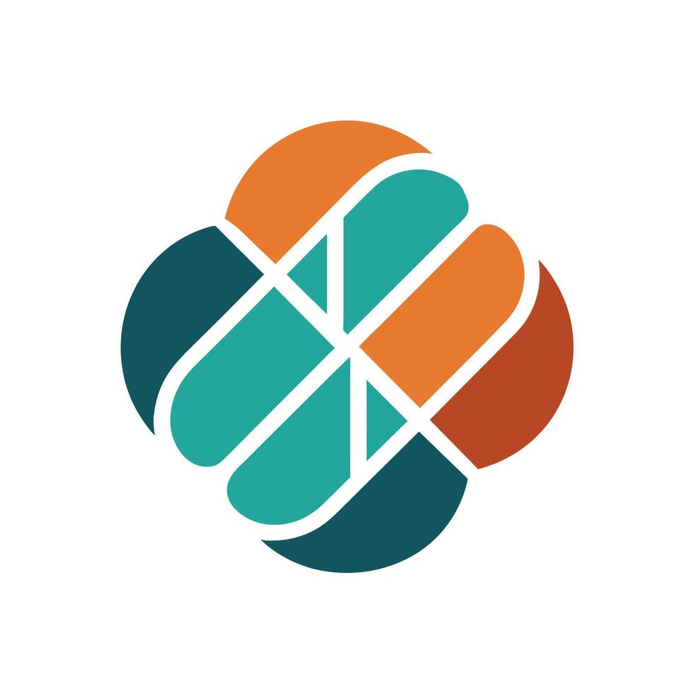 A creative logo design for a pharmaceutical company, showcasing symbols related to medicine and health, Create an artistic representation of pharmaceuticals in a minimalist style vector