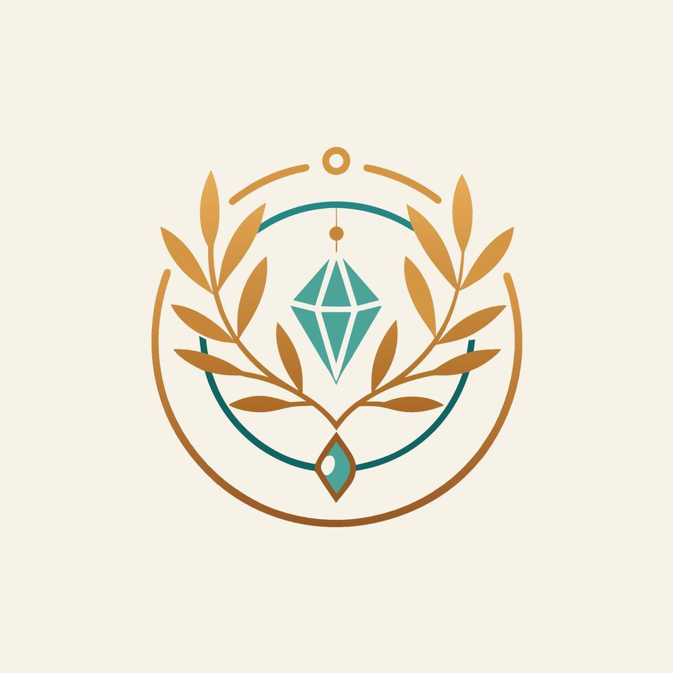 Sleek and modern logo design for a jewelry store, featuring luxurious elements and timeless aesthetics, Create a clean and modern logo for an online clothing store vector