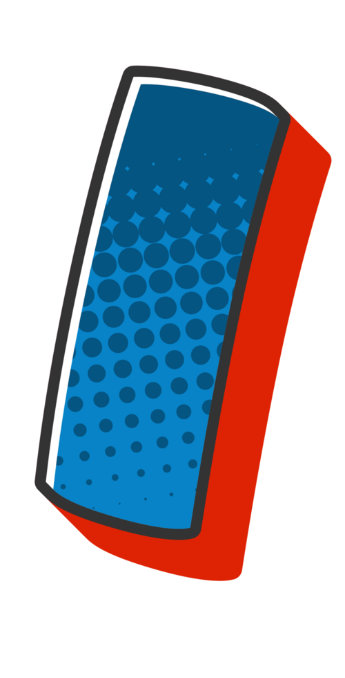 Comic Halftone Alphabet Letter and Number png
