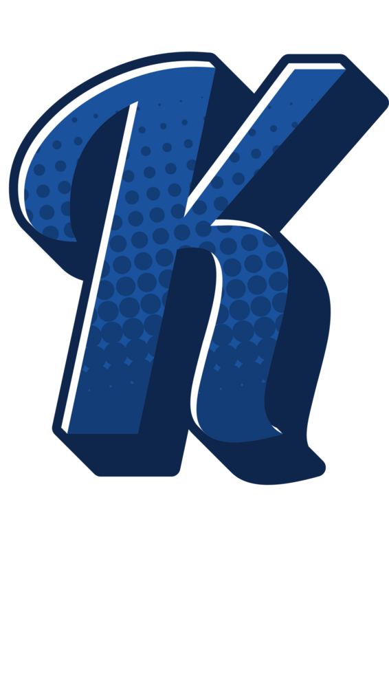 Comic Halftone Alphabet Letter and Number png