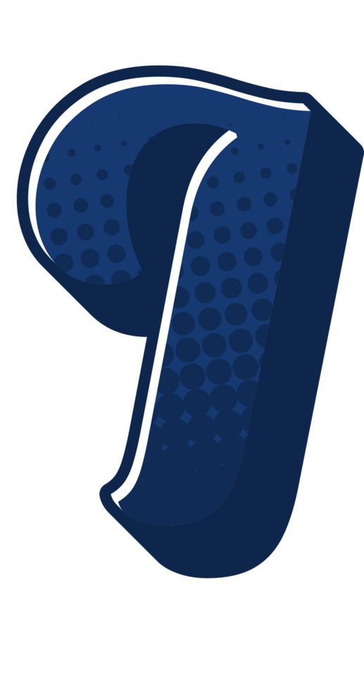 Comic Halftone Alphabet Letter and Number png
