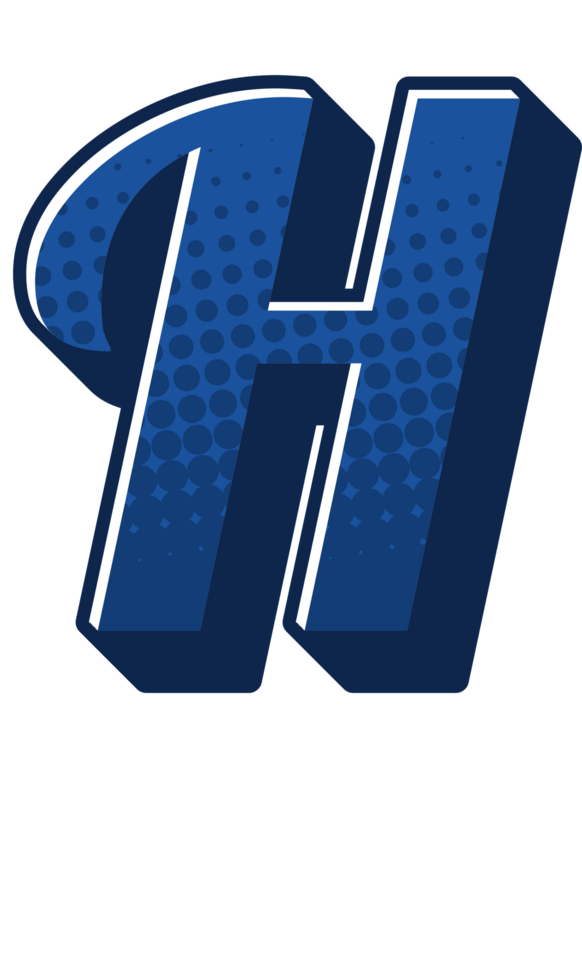 Comic Halftone Alphabet Letter and Number png
