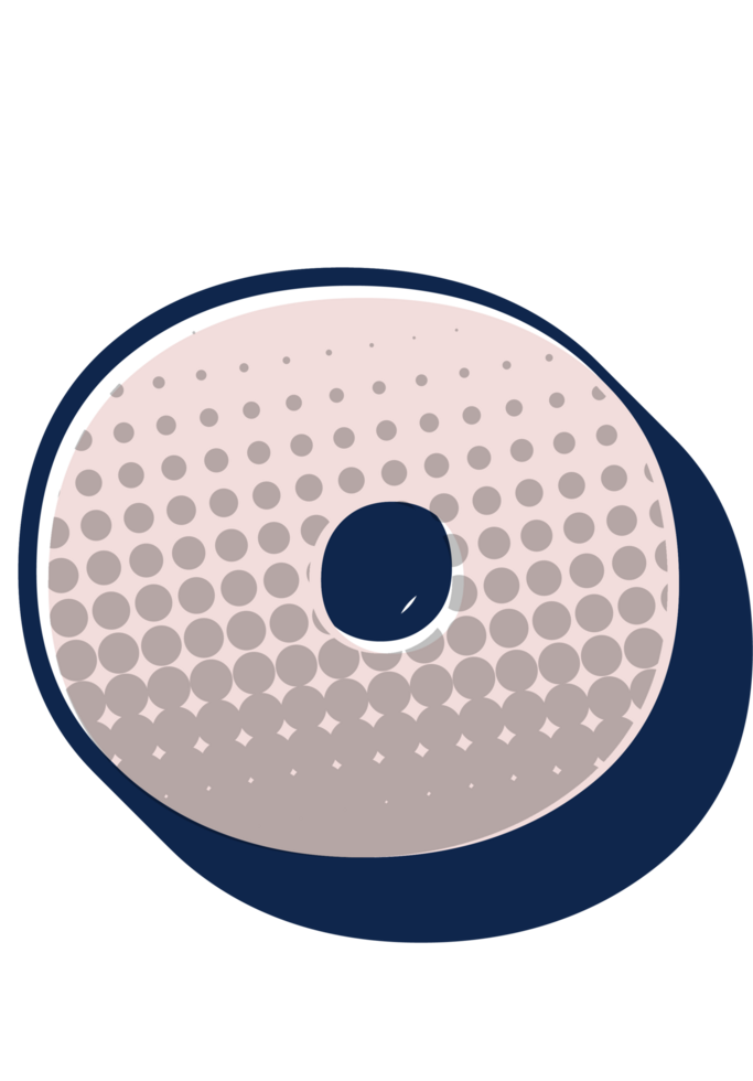 Comic Halftone Alphabet Letter and Number png