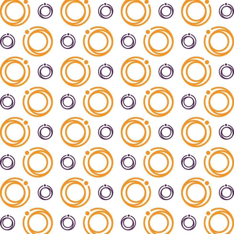 Circle glorious trendy multicolor repeating pattern illustration background design vector
