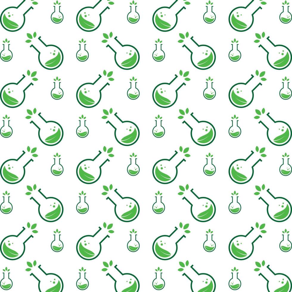 Eco lab especial trendy multicolor repeating pattern illustration background design vector