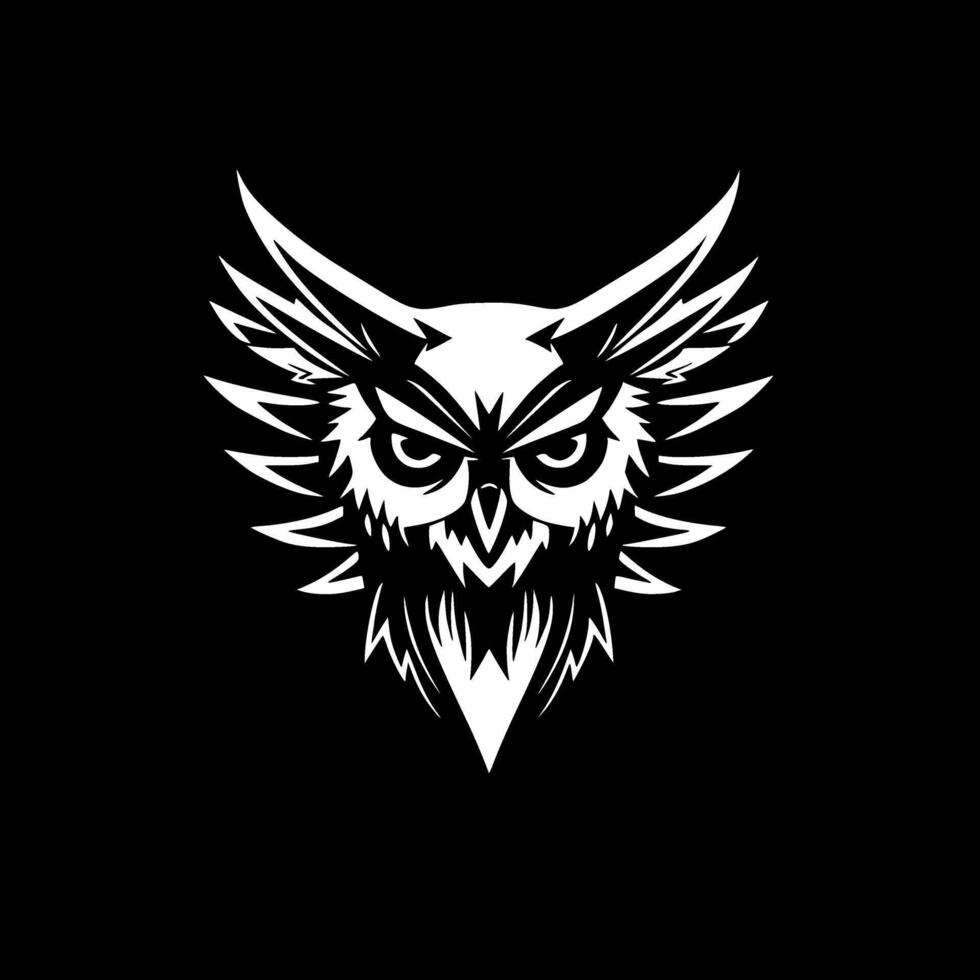 Owl - High Quality Logo - illustration ideal for T-shirt graphic vector