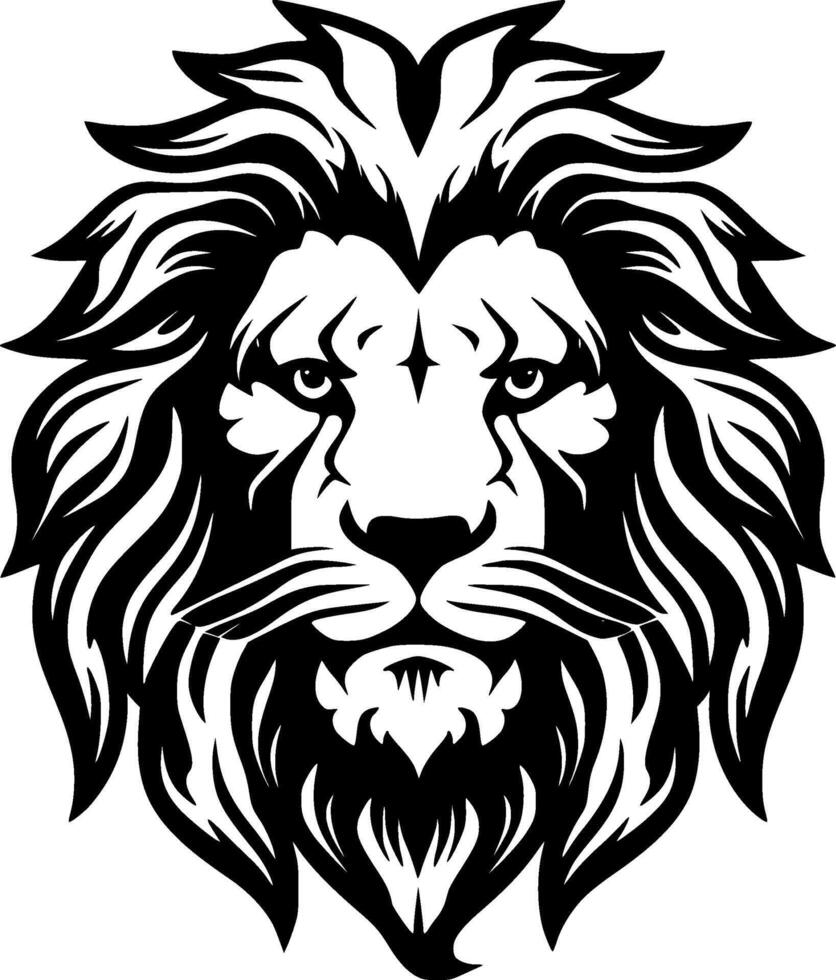 Lion - Minimalist and Flat Logo - illustration vector