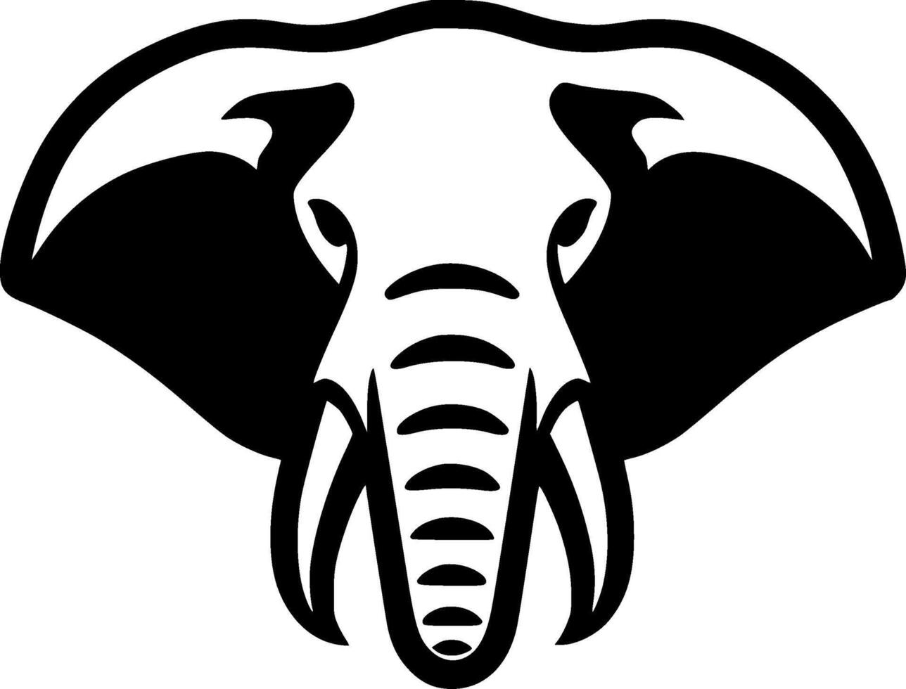 elefante - alto calidad logo - ilustración ideal para camiseta gráfico vector