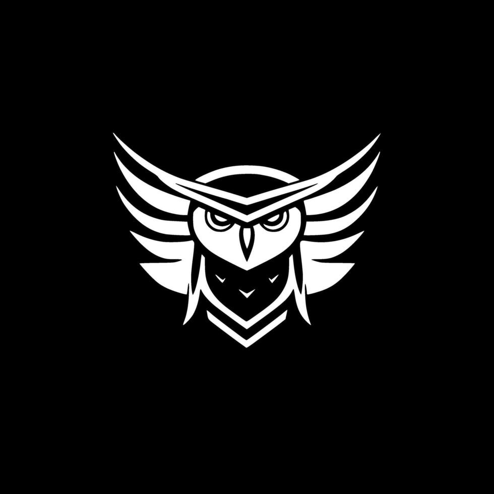 Owl - High Quality Logo - illustration ideal for T-shirt graphic vector