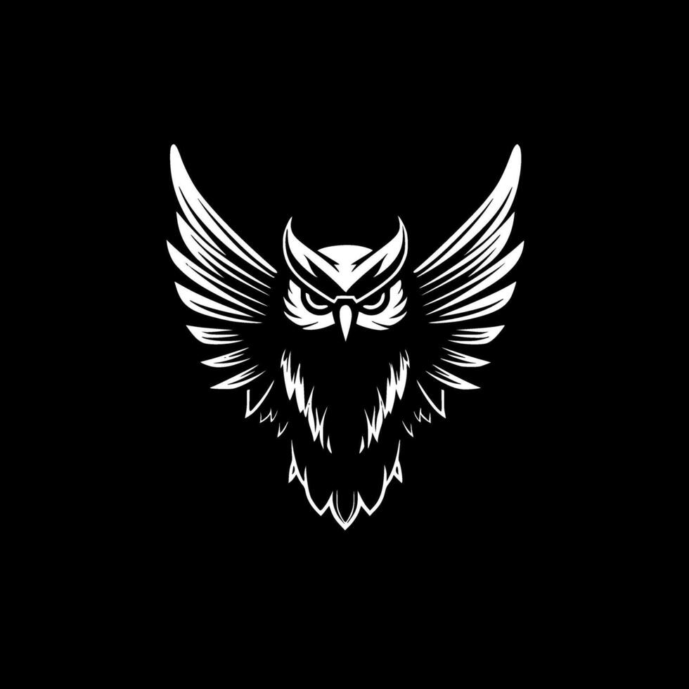 Owl - High Quality Logo - illustration ideal for T-shirt graphic vector