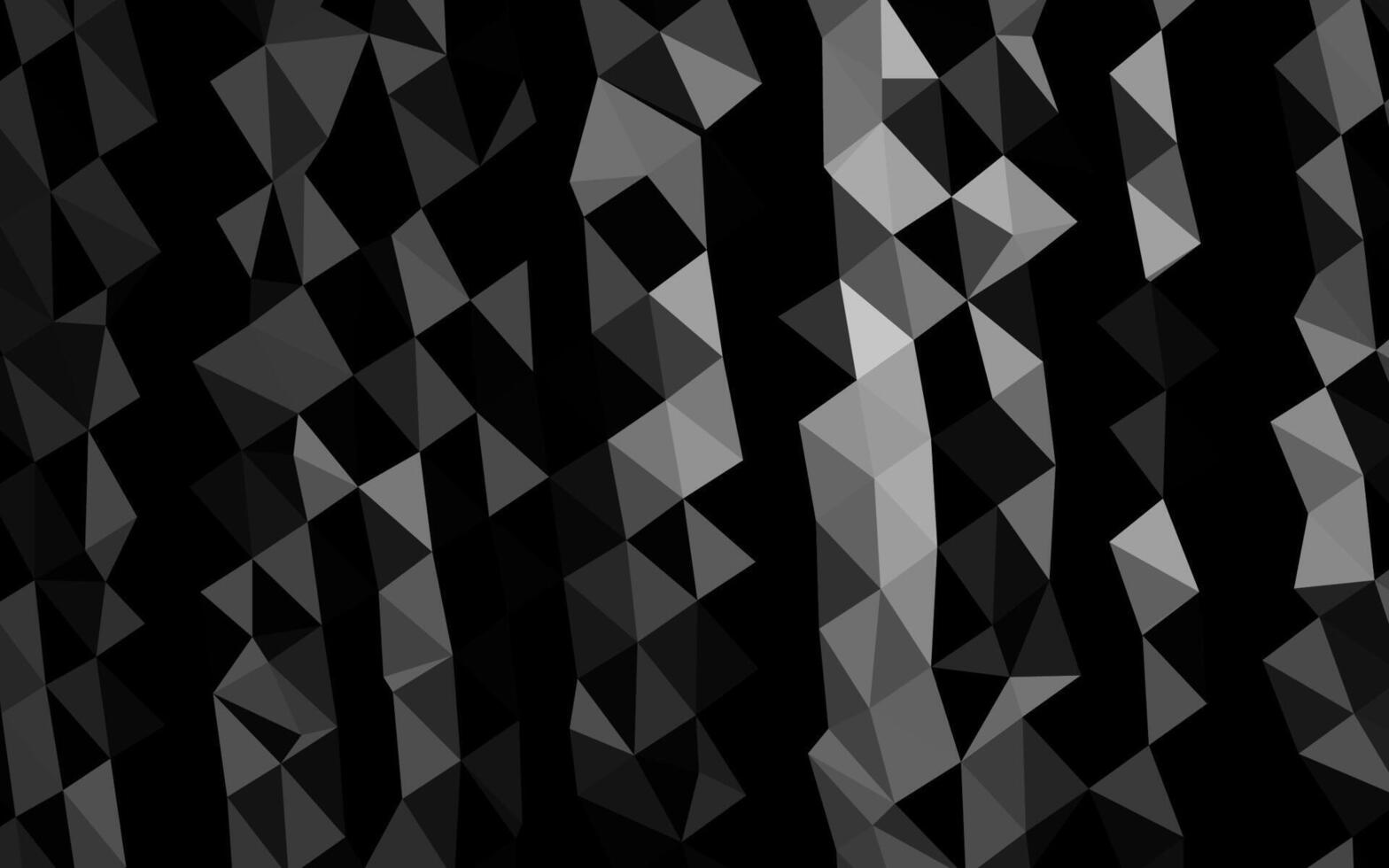 Dark Silver, Gray low poly layout. vector