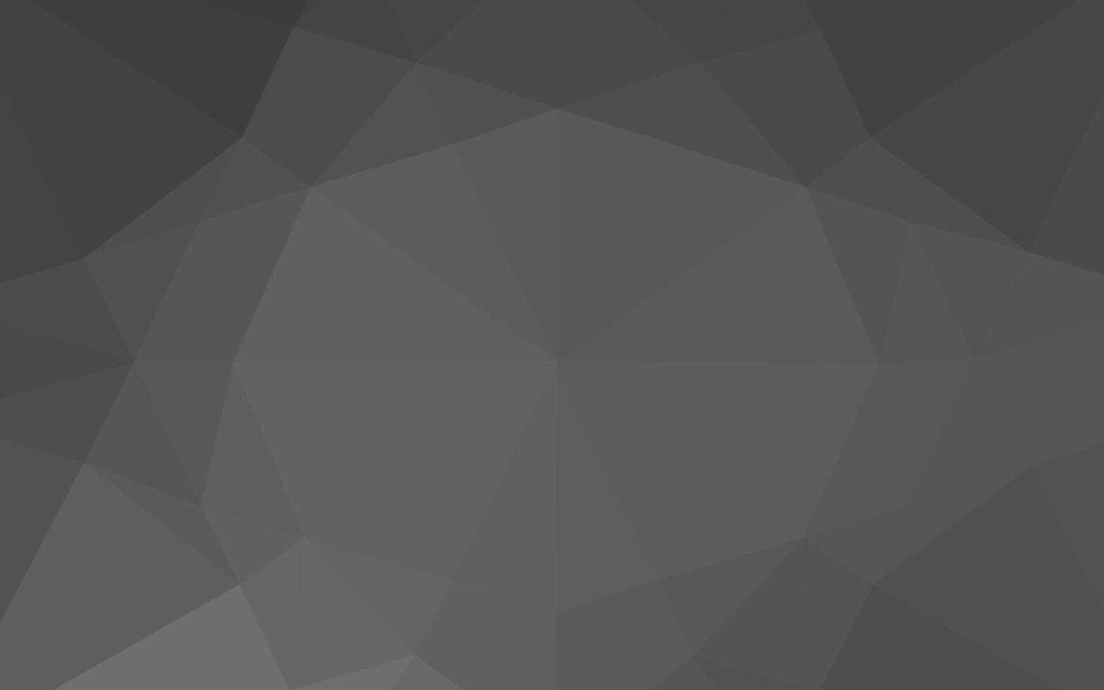 Dark Silver, Gray polygonal pattern. vector