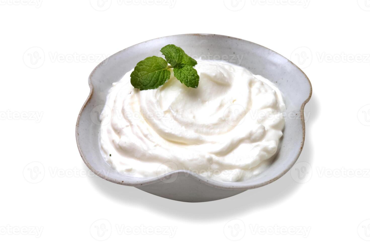 dry curd in bowl photo