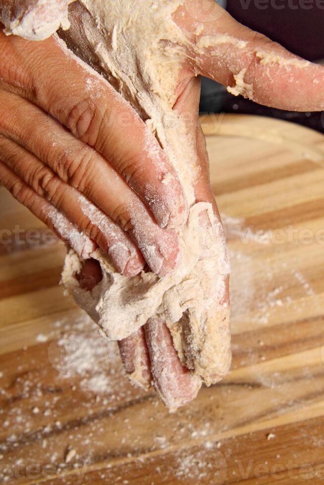 paso por paso de hecho en casa un pan con tu manos foto