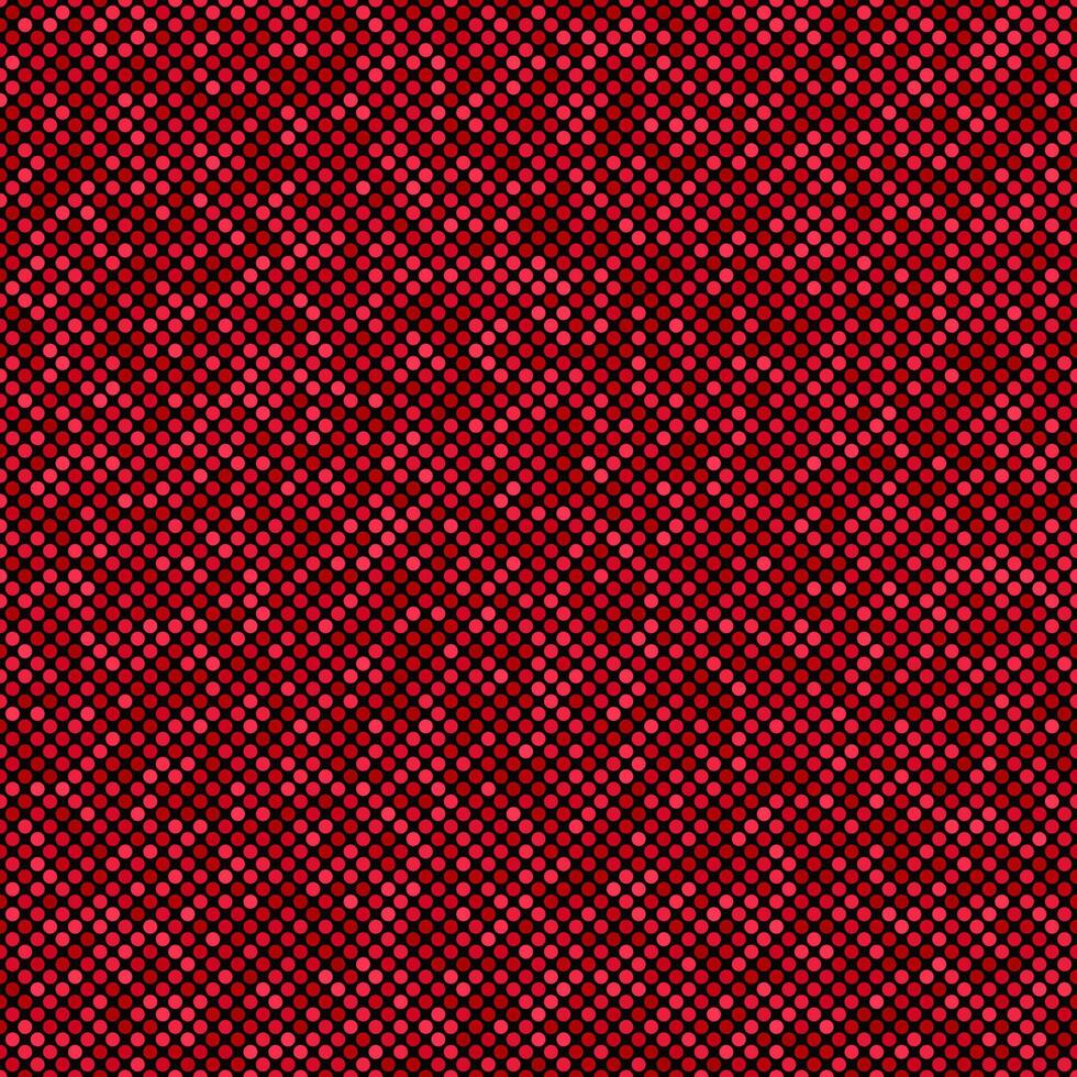 Red seamless dot pattern background - design vector