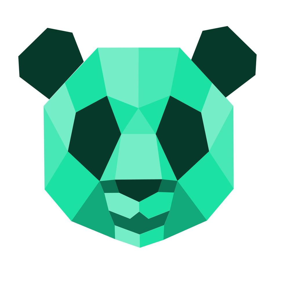 animales hecho desde geométrico formas vector