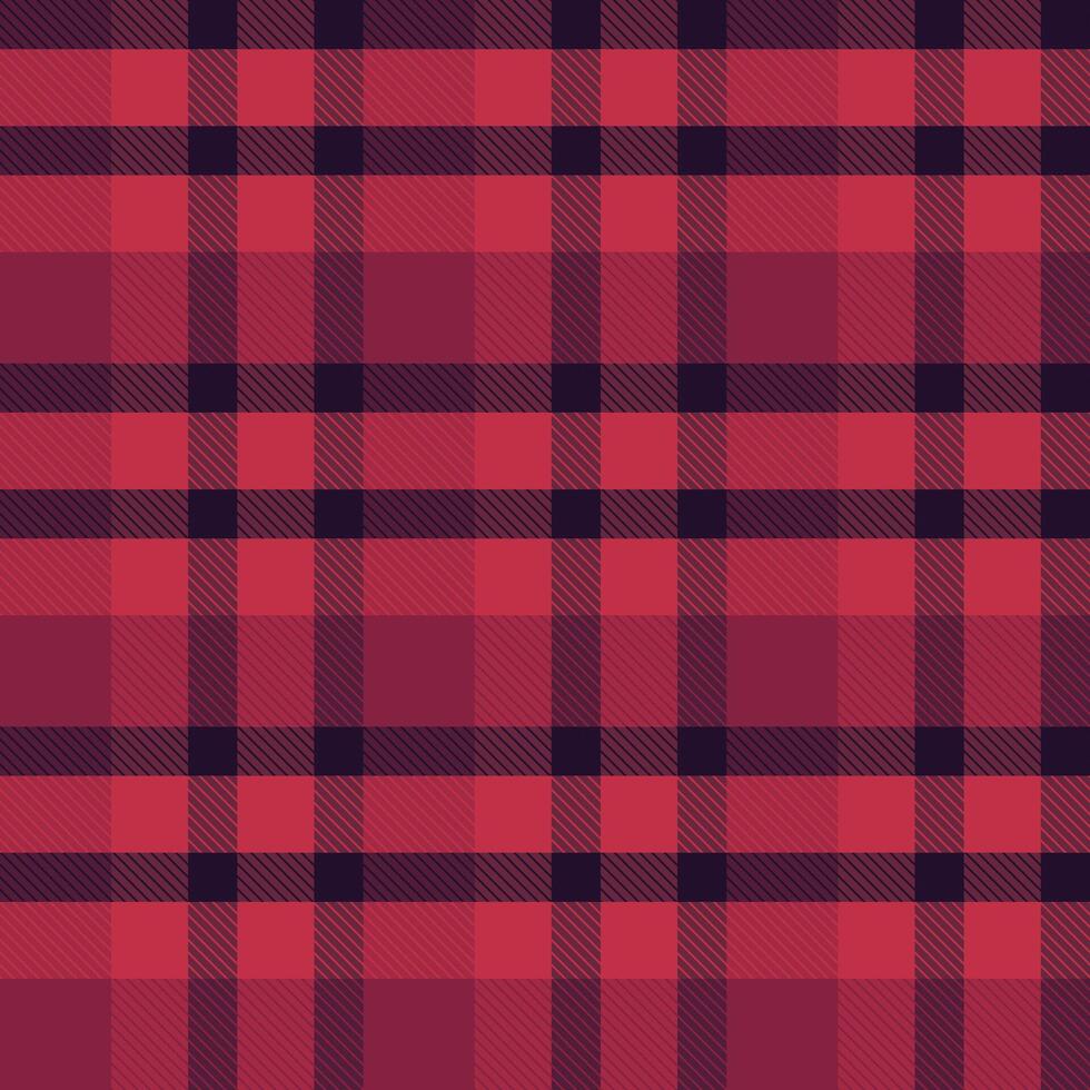 Plaid pattern for textile print vector
