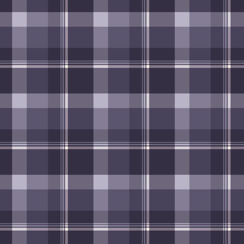 Plaid pattern for textile print vector
