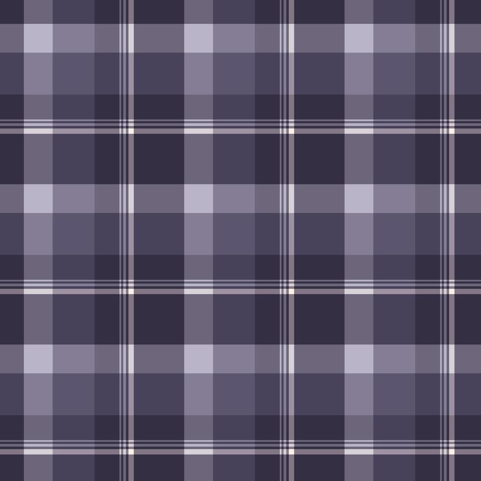 Plaid pattern for textile print vector