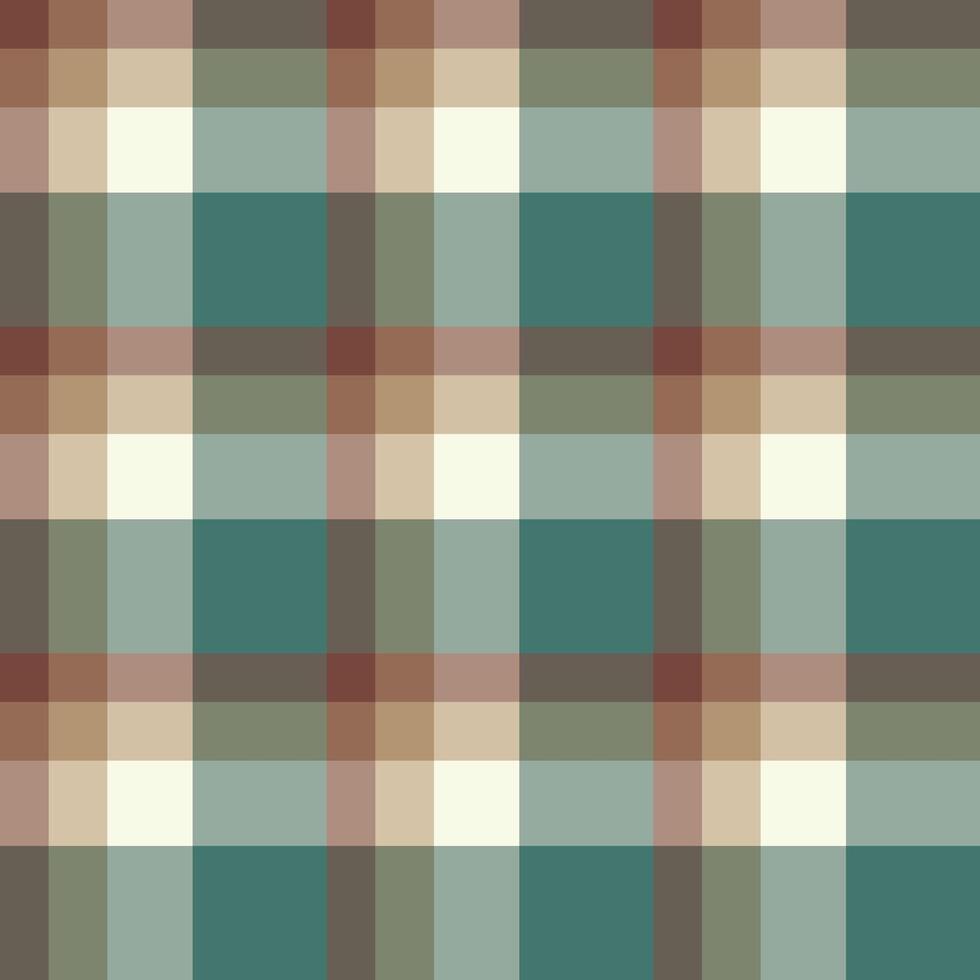 Plaid pattern for textile print vector